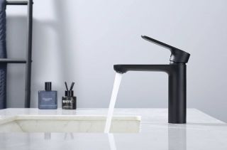 Смеситель для раковины Splenka S222.10.06 чёрный